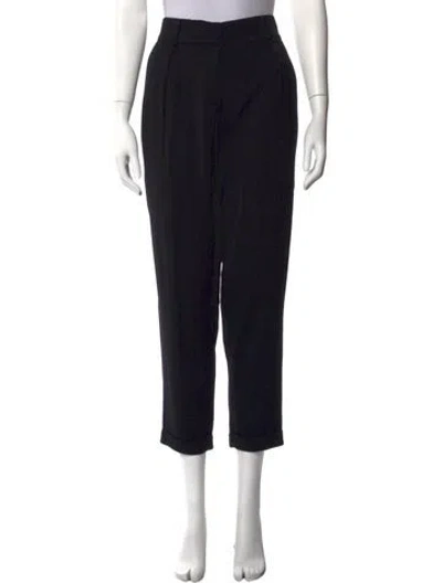 Pre-owned Ramy Brook Straight Leg Pants In Black