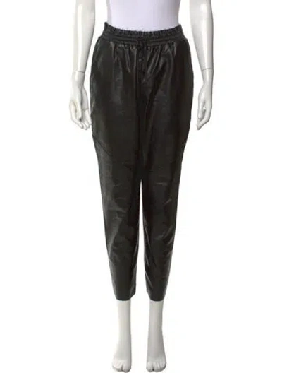 Pre-owned Ramy Brook Straight Leg Pants In Black
