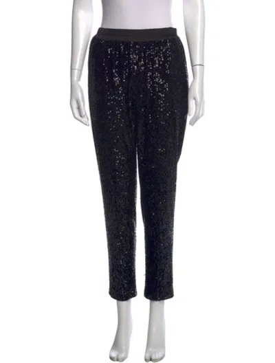 Pre-owned Ramy Brook Straight Leg Pants In Black