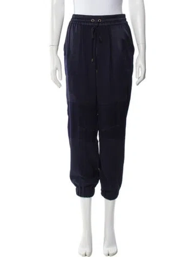 Pre-owned Ramy Brook Straight Leg Pants In Blue