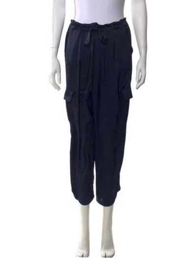 Pre-owned Ramy Brook Straight Leg Pants In Blue
