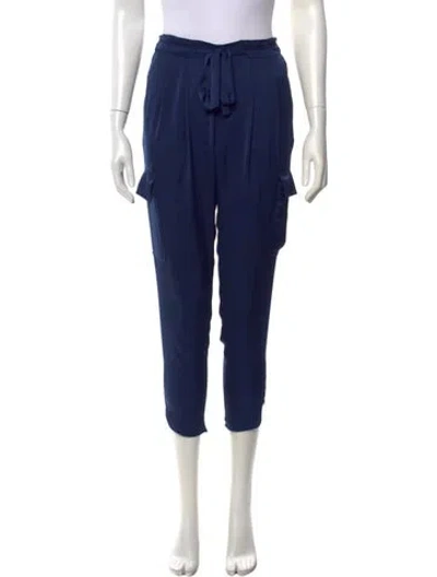 Pre-owned Ramy Brook Straight Leg Pants In Blue
