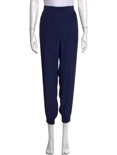 Pre-owned Ramy Brook Straight Leg Pants In Blue