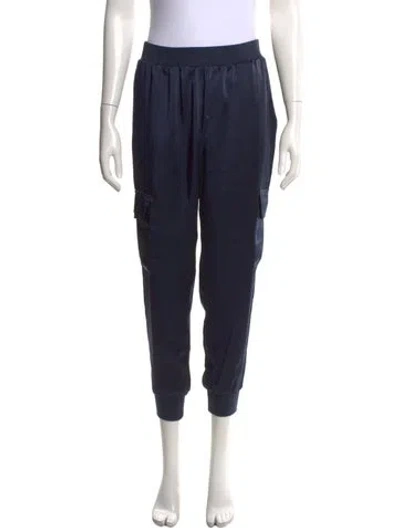 Pre-owned Ramy Brook Straight Leg Pants In Blue