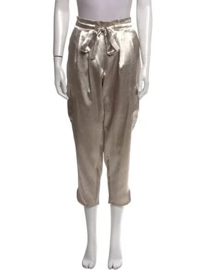 Pre-owned Ramy Brook Straight Leg Pants In Neutral