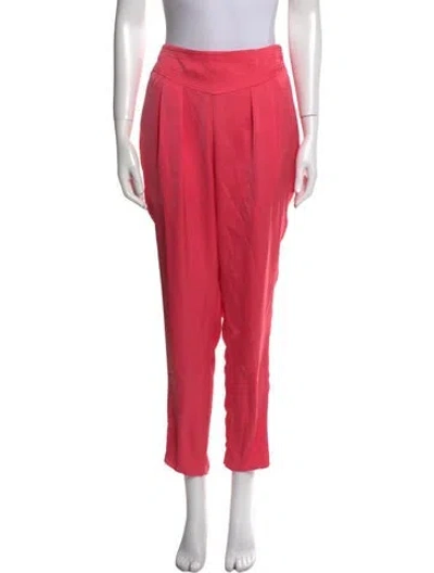 Pre-owned Ramy Brook Straight Leg Pants In Orange