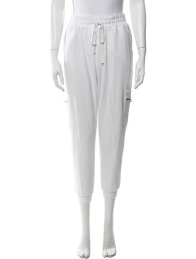 Pre-owned Ramy Brook Straight Leg Pants In White