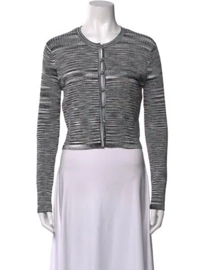 Pre-owned Ramy Brook Striped Crew Neck Sweater W/ Tags In Multicolor