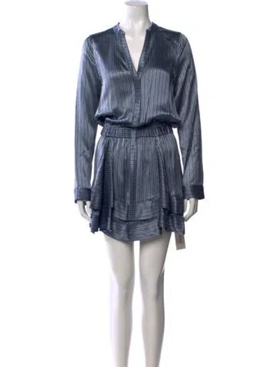 Pre-owned Ramy Brook Striped Mini Dress