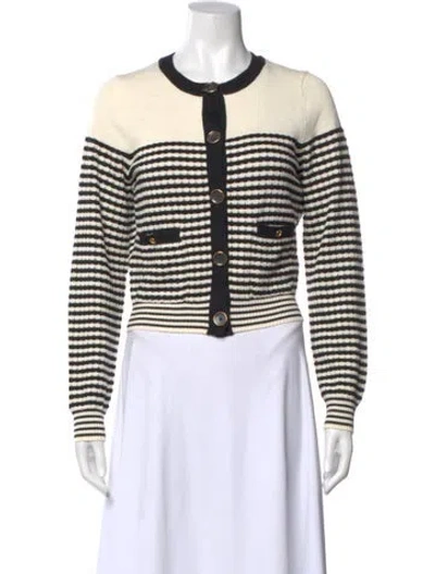 Pre-owned Ramy Brook Striped Scoop Neck Sweater W/ Tags In Multi