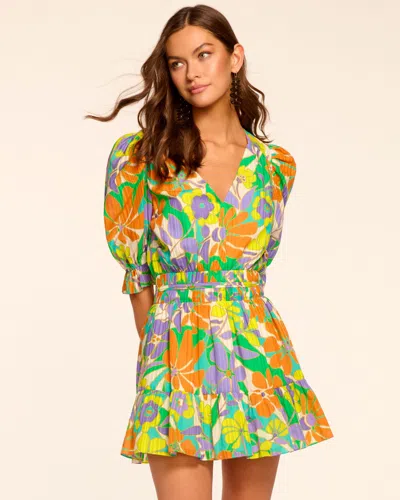 RAMY BROOK SUSAN PUFF SLEEVE MINI DRESS