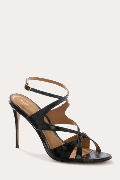 Ramy Brook Susie Leather Heel In Black