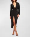 RAMY BROOK SUTTON JERSEY MIDI DRESS