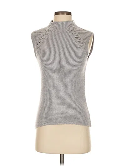 Pre-owned Ramy Brook Sweater Vest In Gray