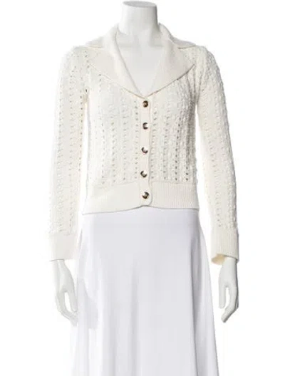 Pre-owned Ramy Brook Sweater In White