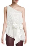 RAMY BROOK TAMAR O/S BLOUSE IN IVORY