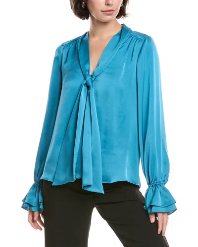 Ramy Brook Tammy Top In Blue