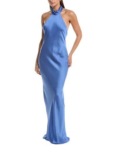 Ramy Brook Tatiana Gown In Blue
