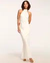 Ramy Brook Tatiana High Neck Gown In Ivory