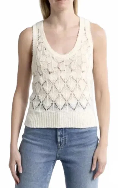 Ramy Brook Tatiana Knit Tank In Ivory In Neutral