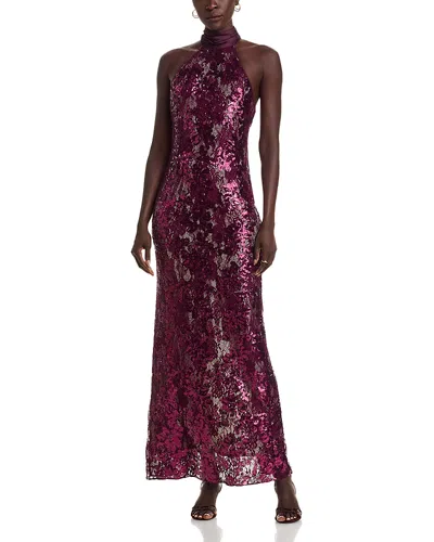Ramy Brook Tatiana Sequinned Gown In Pink