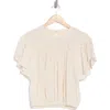 Ramy Brook Tess Flutter Sleeve Crop Top