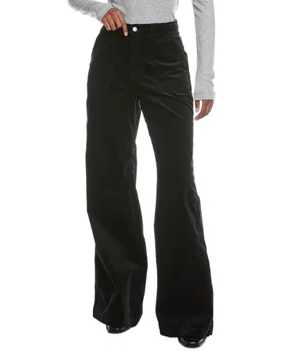 Ramy Brook Theodora Velveteen Wide Leg Pant In Black