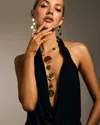 Ramy Brook Tia Statement Dot Necklace In Gold