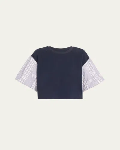 RAMY BROOK TOULA PUFF-SLEEVE COMBO TOP