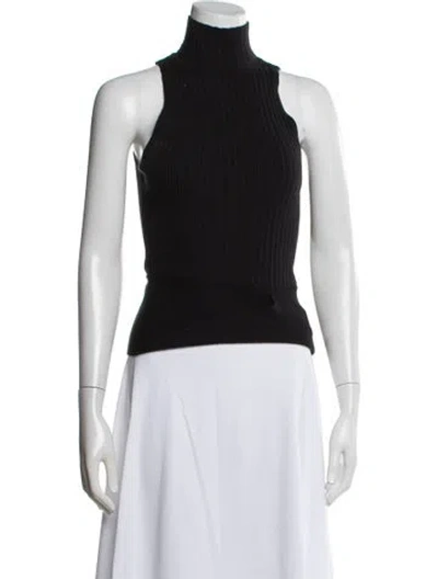 Pre-owned Ramy Brook Turtleneck Sweater In Black