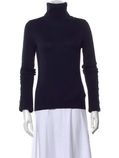 Pre-owned Ramy Brook Turtleneck Sweater In Black