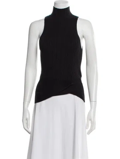 Pre-owned Ramy Brook Turtleneck Sweater W/ Tags In Black