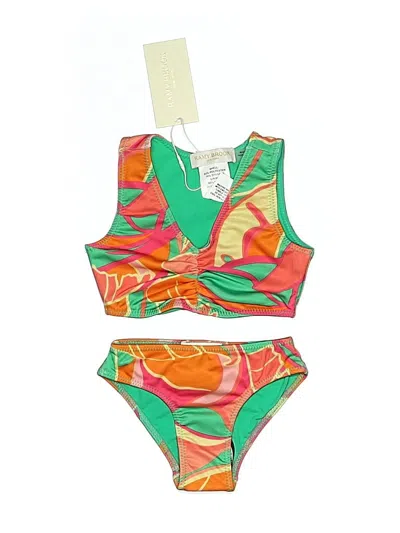 Ramy Brook Kids' Two Piece Swimsuit In Green