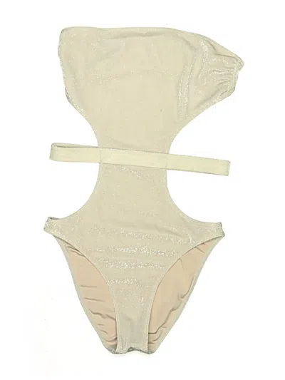 Pre-owned Ramy Brook Two Piece Swimsuit In Ivory