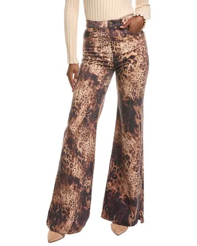 Ramy Brook Tyra Printed Jean In Brown