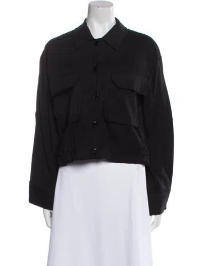 Pre-owned Ramy Brook Utility Jacket In Black