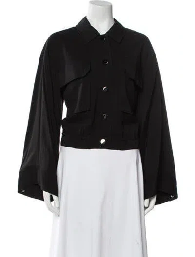 Pre-owned Ramy Brook Utility Jacket In Black