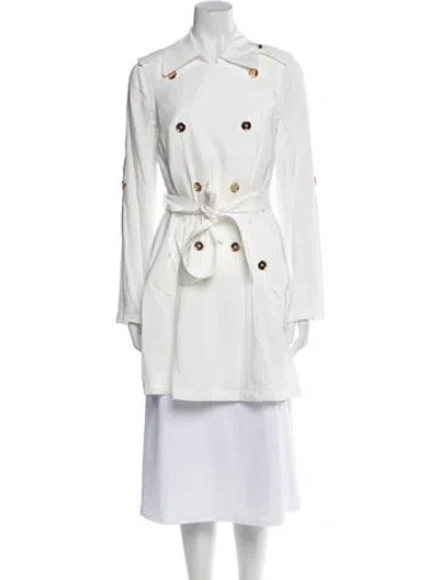 Pre-owned Ramy Brook Utility Jacket In White