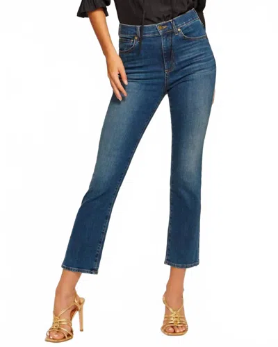 Ramy Brook Val Slim Kick Jeans In Medium Wash In Blue