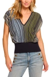 Ramy Brook Vanessa Colorblock Dolman Sleeve Top In Multi