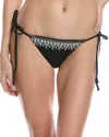 Ramy Brook Kaisley Triangle Bikini Top In Black
