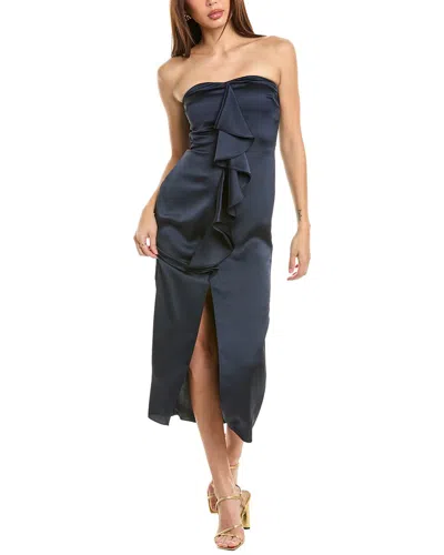 Ramy Brook Venice Midi Dress In Blue