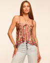 Ramy Brook Vera Tie-front Tank Top