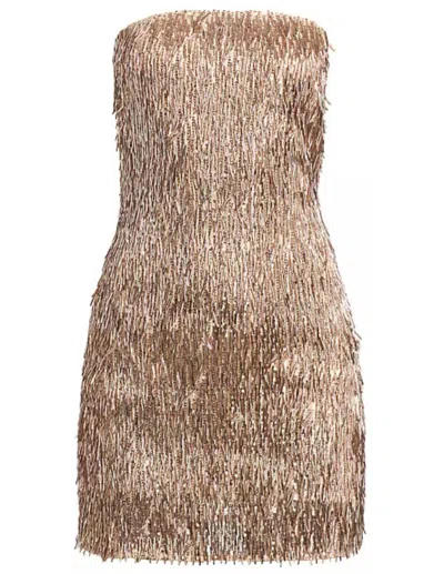 Ramy Brook Victaria Dress In Gold