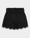 Ramy Brook Violeta Belted Shorts