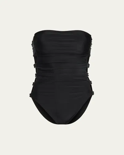 RAMY BROOK VIVIANA STRAPLESS ONE-PIECE SWIMSUIT