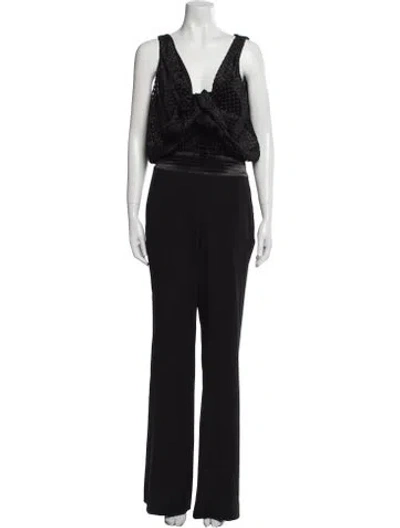 Pre-owned Ramy Brook V-neck Jumpsuit