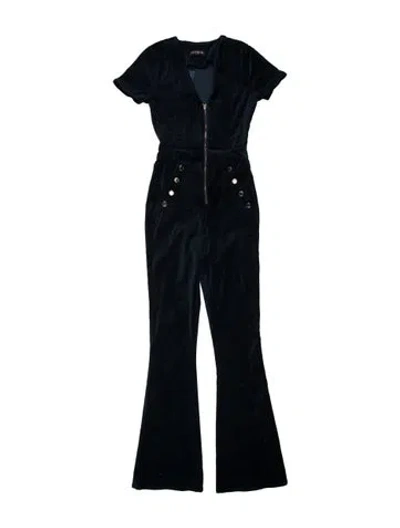 Pre-owned Ramy Brook V-neck Jumpsuit In Blue