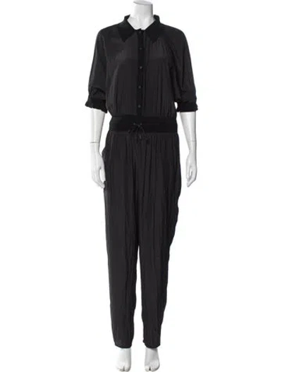 Pre-owned Ramy Brook V-neck Jumpsuit W/ Tags In Blue