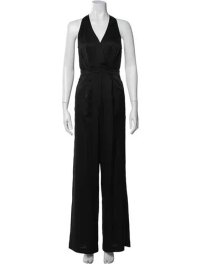 Pre-owned Ramy Brook V-neck Jumpsuit W/ Tags In Gray